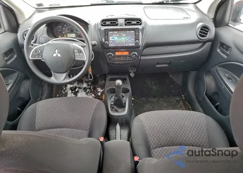 2020 Mitsubishi Mirage Es z USA, uszkodzony, nr VIN ML32A3HJ1LH001459